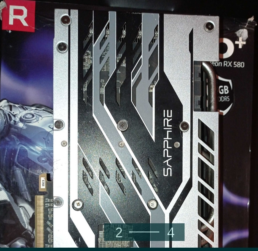 Відеокарта Sapphire Nitro Radeon RX 580-4 Gb. GDDR5 256bit. Харків - фото 4