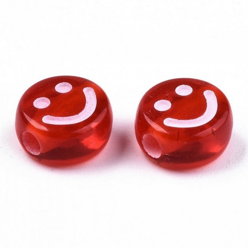 Декоративні намистинки для творчості Смайлики Будинок Бусин УТ100028626 в упаковці 70 шт Вінниця - фото 3