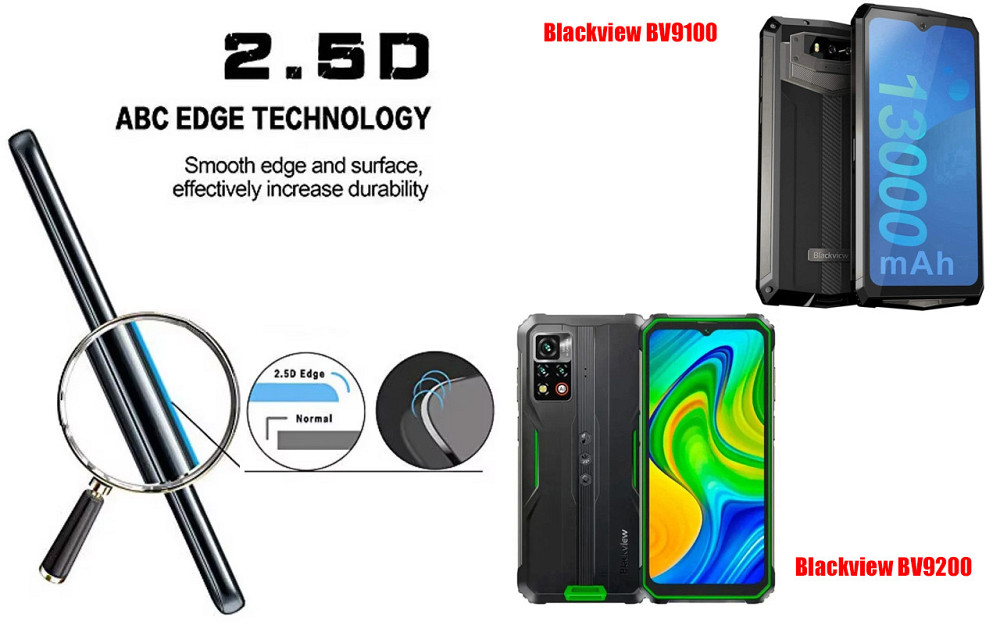 Захисне скло ArmorGlass для Blackview BV9100, BV9200 – стійке до подряпин та ударів Київ - фото 2