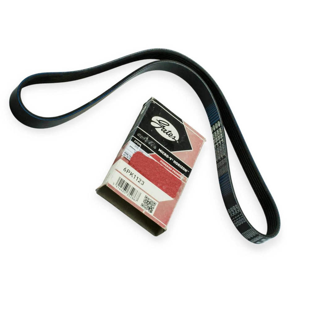 Ремень ручейковый 2110, 2170 (16-кл) 6PK1123 гур+конд генератора Мукачево - изображение 1