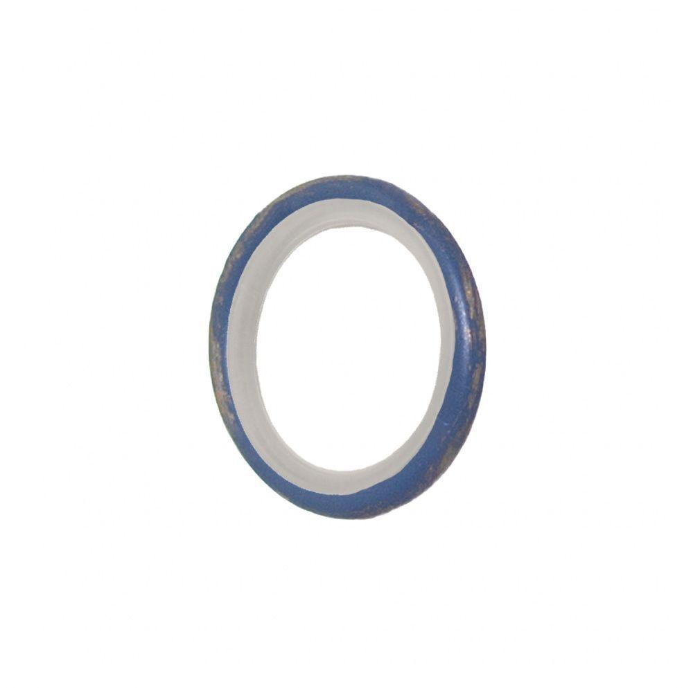 Кільце для карнизу Orvit 16 мм тихохідне металеве (25 х 32) х 3,5 мм БЛАКИТЬ ЗОЛОТА (00-00015498) Львів - фото 1