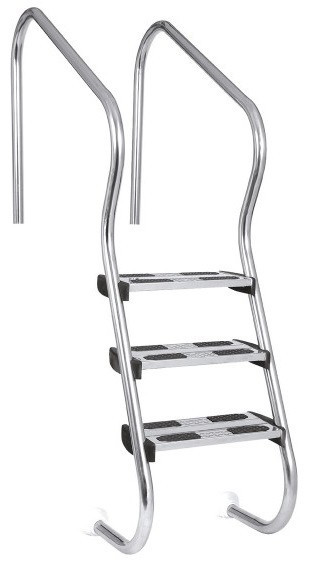Лестница для бассейна Hayward EAF4 Easy access (4 ступени). для широкого борта. AISI-316 Киев - изображение 1