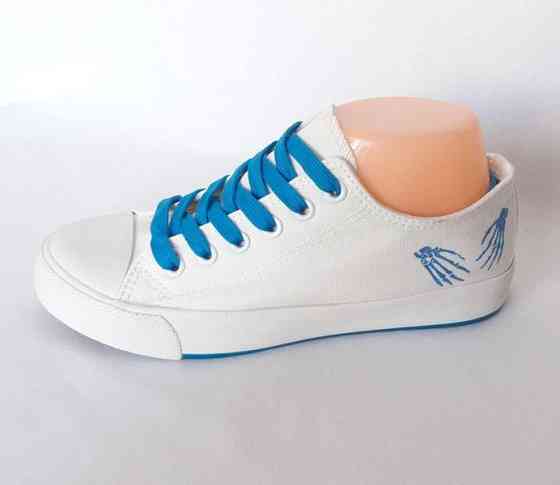 Кеды Белые Мокасины Жеские Кроссовки (размеры: 37,38,39) Днепр