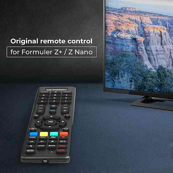 Оригинальный пульт дистанционного управления для Formuler Z+ / Z Nano инфракрасный черный Киев