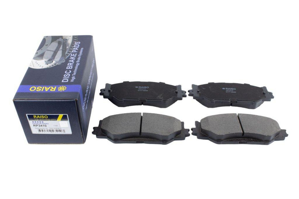 Колодки гальмівні передні Raiso (Швеція) Lexus IS, Лексус ІС 09- #RP3410 UAYUDGX22 Ковель - фото 2