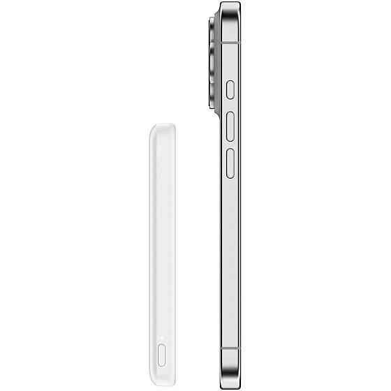 Універсальна мобільна батарея Belkin Power Bank Slim Magnetic 5000 mAh 15 W White (BPD010HQWH) ( 14292 ) Харків