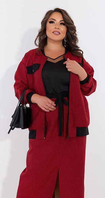 Красивый костюм с юбкой (48) Киев - изображение 1