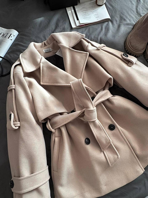 Женское короткое утепленное пальто оверсайз 42-46 Одесса - изображение 8