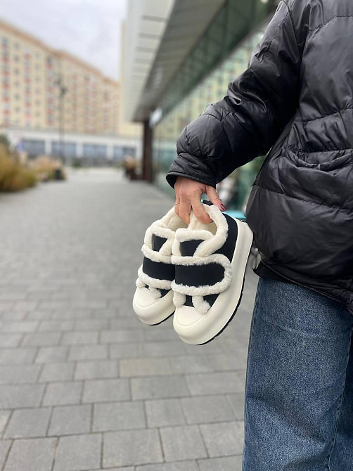 Угги жіночі Zoya shoes чорні натуральна шкіра висота 10 см (C36-2 5603) Коломыя - изображение 7