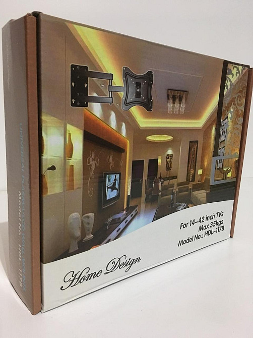 Кріплення для телевізора на стіну 14"-42" HDL-117B (10 шт./яский) Одеса - фото 1