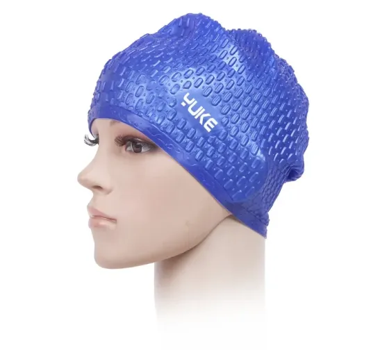 Силиконовая водонепроницаемая шапочка YUKE для плавания Киев
