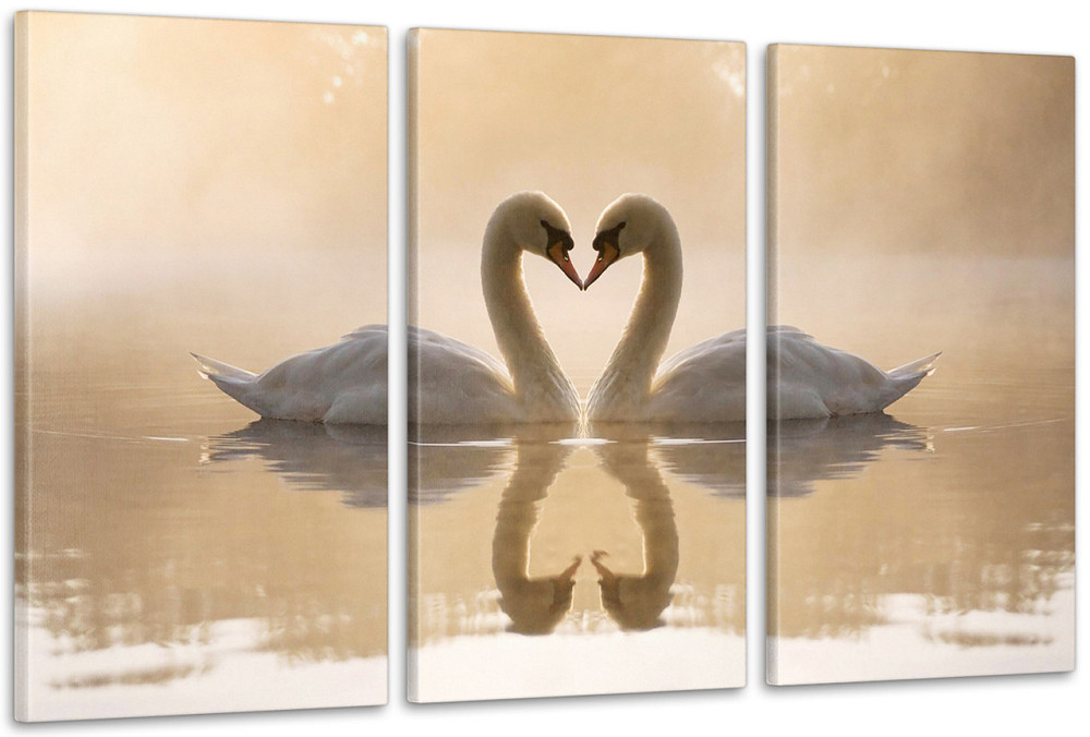 Модульная картина Природа Лебеди  Аrt-206_3А Киев - изображение 1