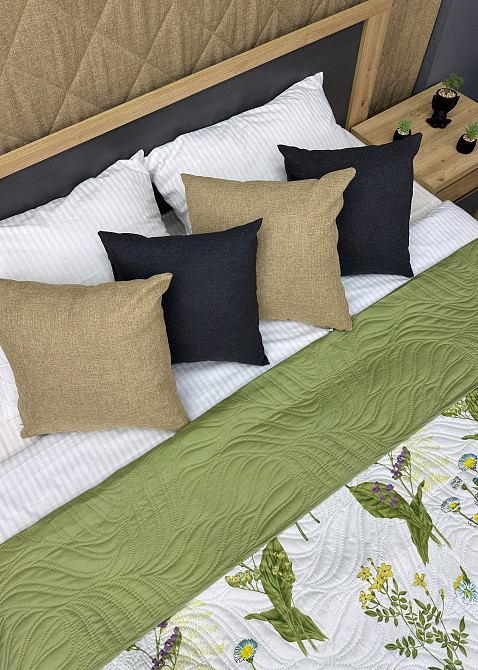 Покривало Decorator Spring Glade 160х215 см з різнобарвним квітковим принтом (85-186) Київ - фото 6