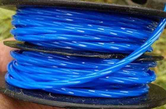 Леска мотокосы Ø1,6mm, 15 метров (косичка, синяя) Мукачево