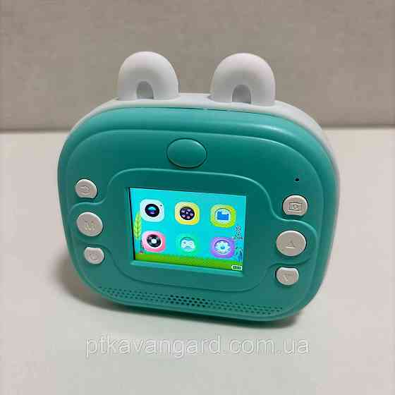 Детский фотоаппарат с моментальной печатью 