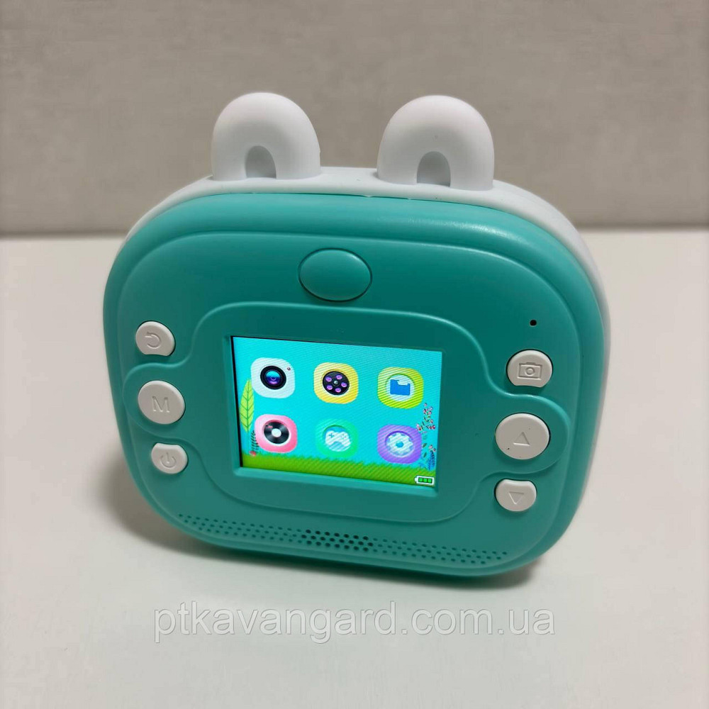 Детский фотоаппарат с моментальной печатью 