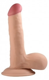 Фалоімітатор - The Ultra Soft Dude 7.5" Sex Aura Київ - фото 6