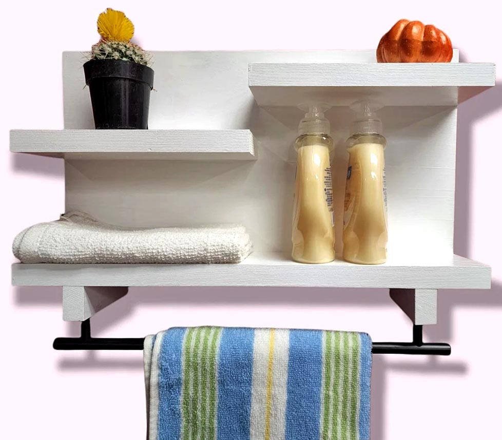 Полиця для ванної "Гримен" зефір Миколаїв - фото 1