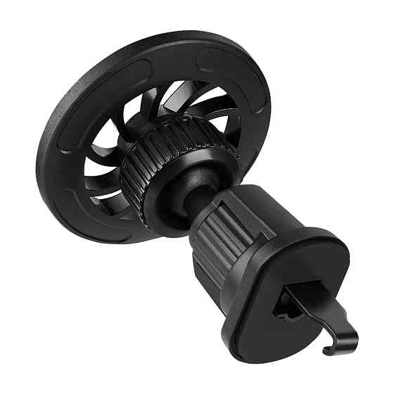Держатель телефона автомобильный Brevia Air Vent Pro MagRING для дефлектора, магнитный Magsafe, черный Львов
