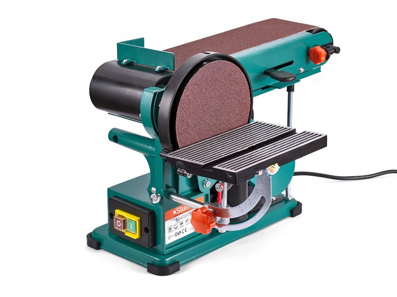 Дисково-стрічний шліфувальний верстат (0.55 кВт, 150 мм) Sturm BG6055DB (читайте опис) Рівне - фото 1