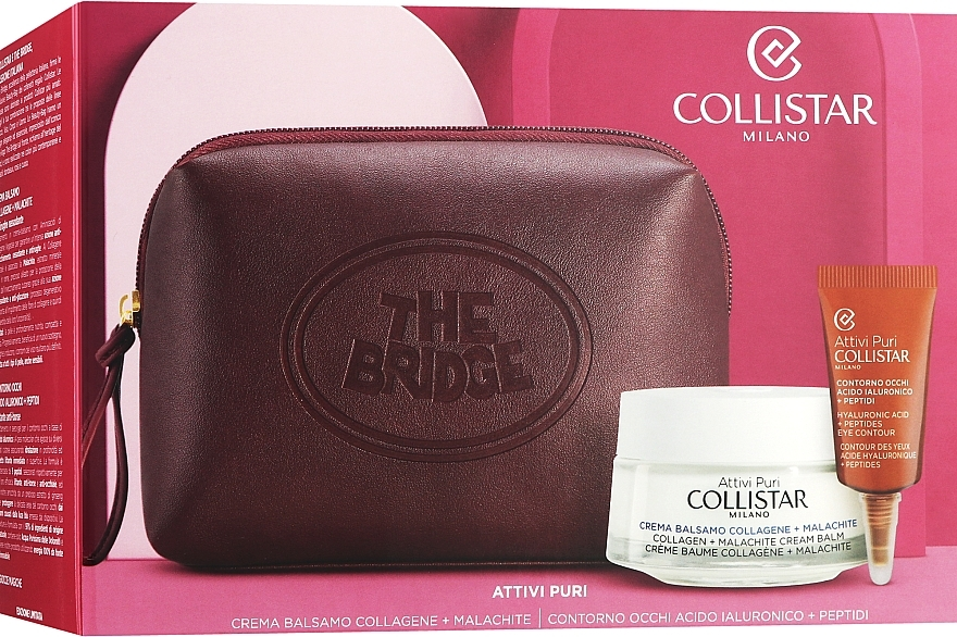 Набір для догляду за обличчям Collistar Cofanetto Attivi Puri Collagene + Malachite Слов'янськ - фото 1