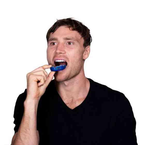 Капа OPRO Gold доросла (вік 11+) Blue/Pearl (art.102504002) Луцк