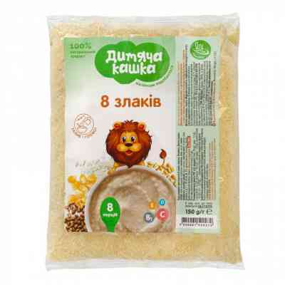 Детская каша Дитяча кашка 8 злаков 150 г (4820001520279) Винница