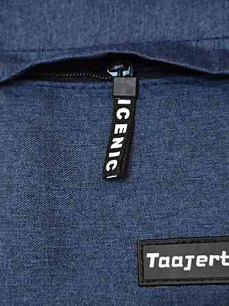 Маленькая сумка через плечо 2 кармана 18 на 14 см синий Киев