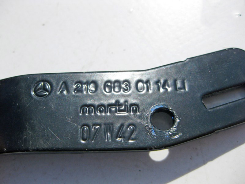 Mercedes-Benz  A2196830114 Лівий кронштейн центральної консолі до рами торпеди CLS C219 Одесса - изображение 3