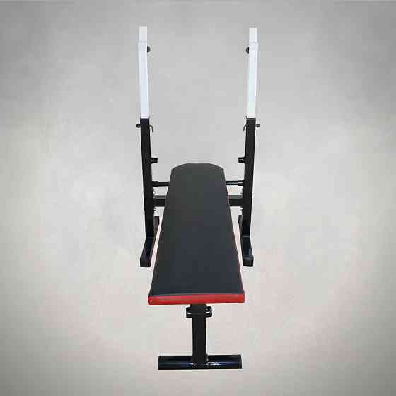 Скамья для жима горизонтальная Стойки, скамьи для жима и приседаний складная Киев