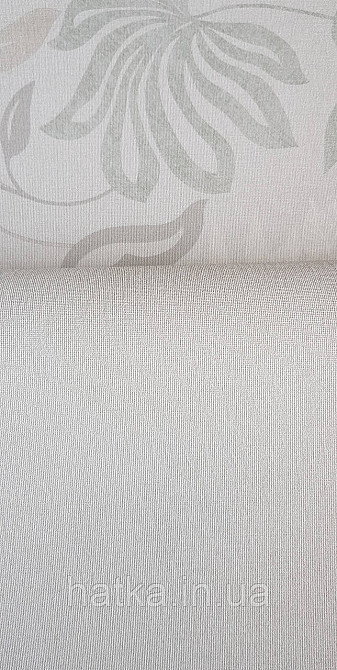 Шпалери вінілові на флізеліні Grandeco Universe метрові однотонні під тканину дрібна крапка пісочні із зеленим Київ - фото 6