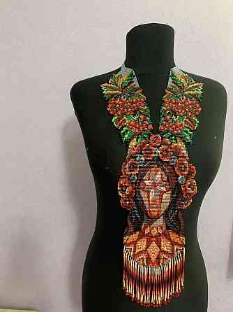 Гердан «Мотанка» из бисера Коломыя