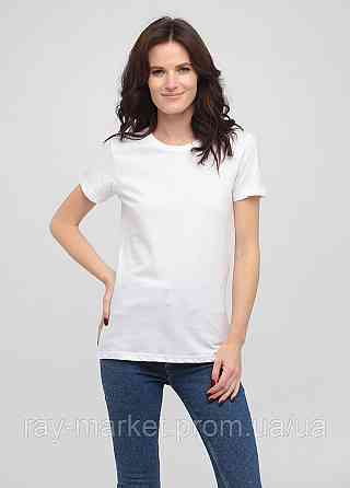 Футболка базова Stedman Classic-T Unisex жіноча приталена біла (ST2600-WHI) XL Київ
