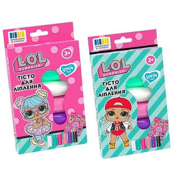 Набір для ліплення з тістом L.O.L. Surprise! LOL41245 у стиках 6 кольорів Вінниця