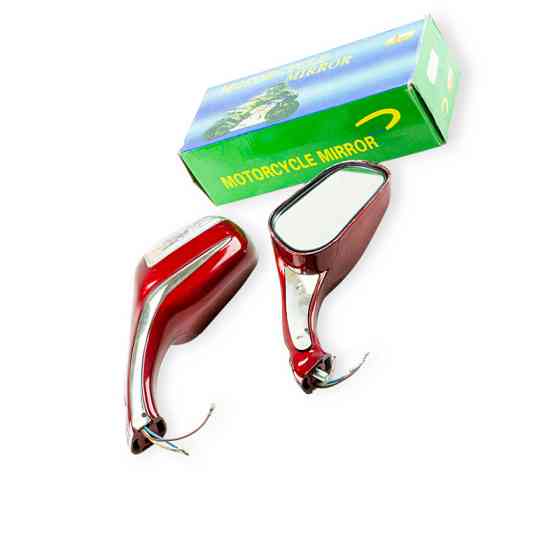 Зеркала 2шт с поворотом (209мерс) красные комплект Мукачево