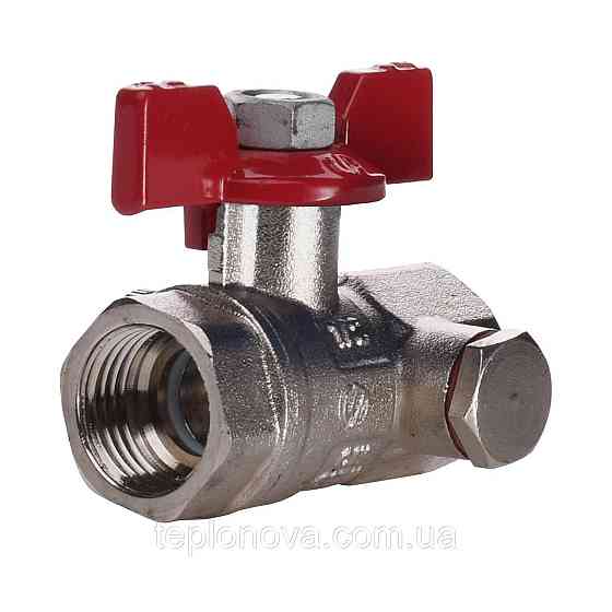 Кран кульовий повнопрохідний ARCO VA30 1/2″ 152203 (752203) з краном Маевського Чернівці