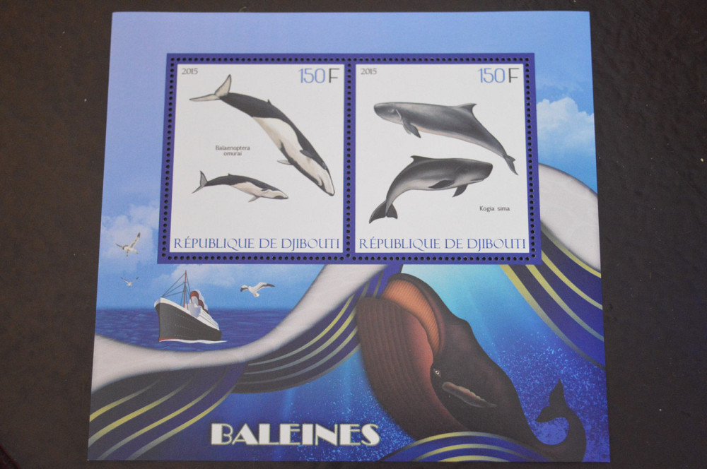 Джибути. Фауна. Блок. 2015 рік (В-6) Полтава - фото 1