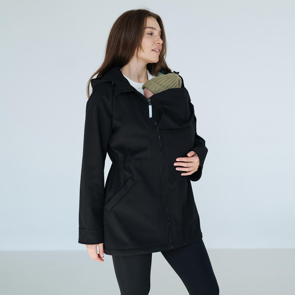 Слінгокуртка, куртка для вагітних 3 в 1 Неро XL Київ - фото 4