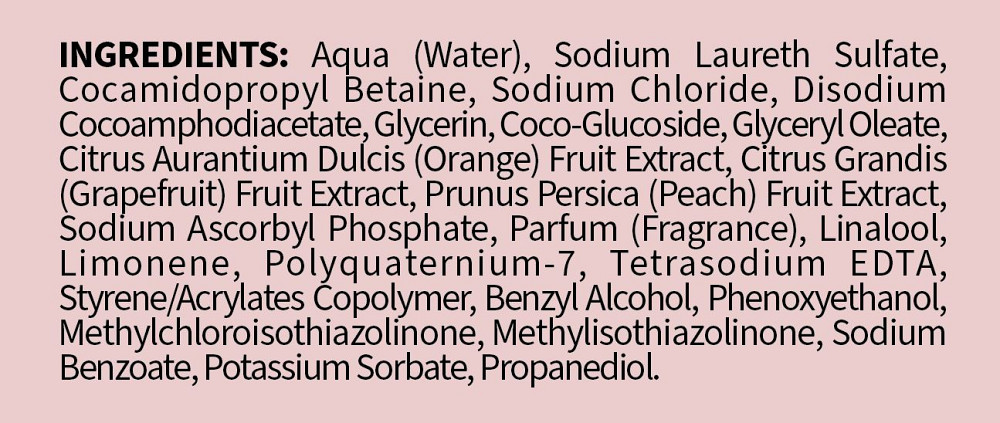 Гель для душу Живильний з вітаміном С Цитрус та персик Dicora Urban Fit 825 мл Київ - фото 3