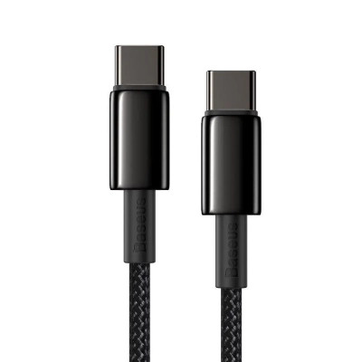Дата кабель USB-C to USB-C 1.0m 100W black Baseus (CATWJ-01) Вінниця - фото 5