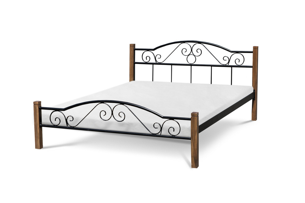 Ліжко Регіна Вуд 1600*2000, чорний Київ - фото 3