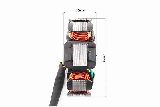 Статор магнето (генератора) (11 котушок роз'єм "мама 4+2") висота 32мм, від 3шт -5% Киев