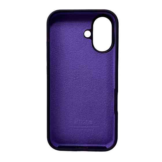 Чохол для смартфона Silicone Full Case AA Open Cam for Apple iPhone 16 59,Berry Purple Киев