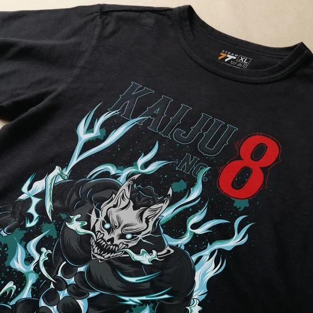 Футболка для підлітка хлопчика з принтом Кайдзю 8 #2 Розмір 160 Anime10947 Дніпро - фото 3