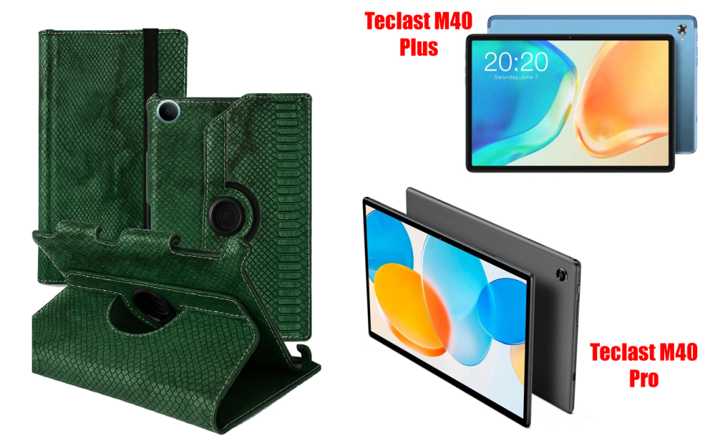 Чохол Spinner360 для планшета Teclast M40 Plus, M40 Pro, колір Reptyliya Київ - фото 1