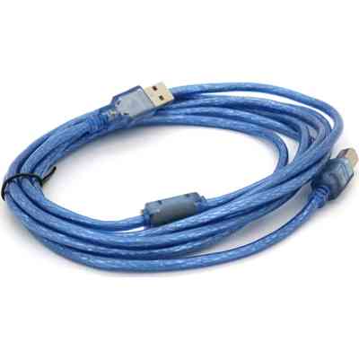 Кабель для принтера USB 2.0 AM/BM 3.0m ferrite blue Ritar (YT-AM/BM-3.0TBL) Вінниця