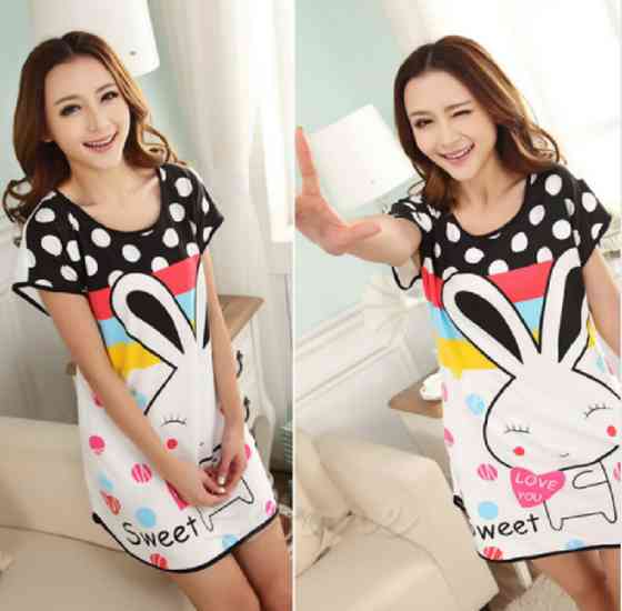 Ночная сорочка женская с небольшим дефектом универсальный разноцветный Киев