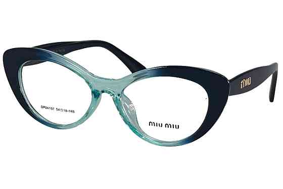 Оправа MIU  форма котяче око синій градієнт Луцьк