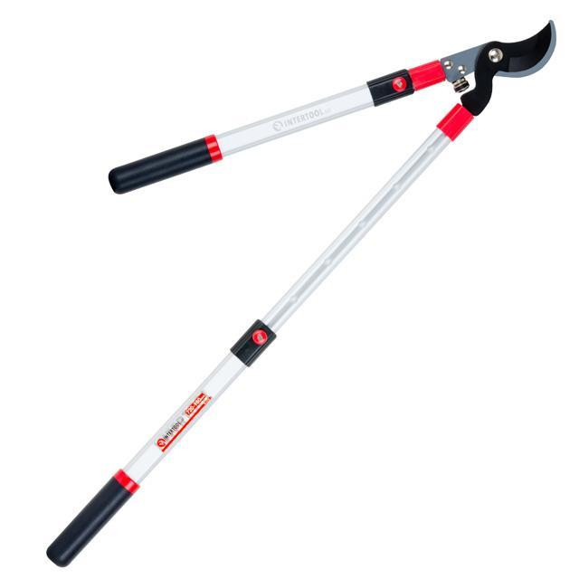 Сучкоріз садовий для обрізання гілок, 650-980 мм, телескопічні ручки INTERTOOL FT-1115 Киев - изображение 10