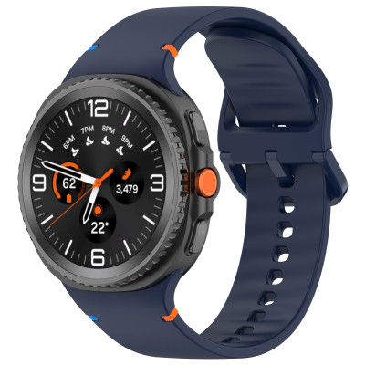 Ремешок для смарт-часов Armorstandart Samsung Galaxy Watch 8 / 8 Classic (22x132 mm) Dark Blue (ARM86870) Винница - изображение 1